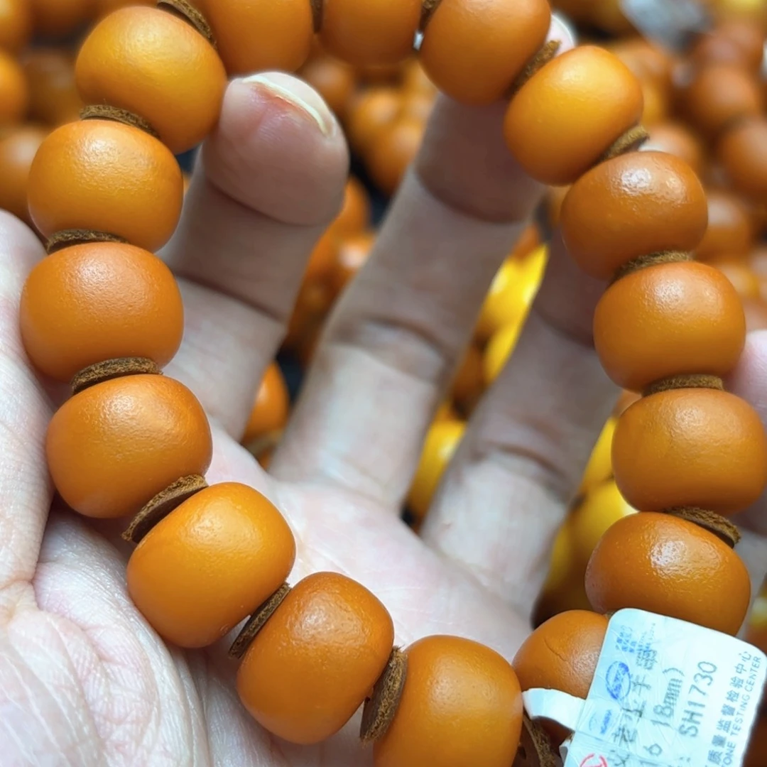 琥珀手链未镶嵌蜜蜡