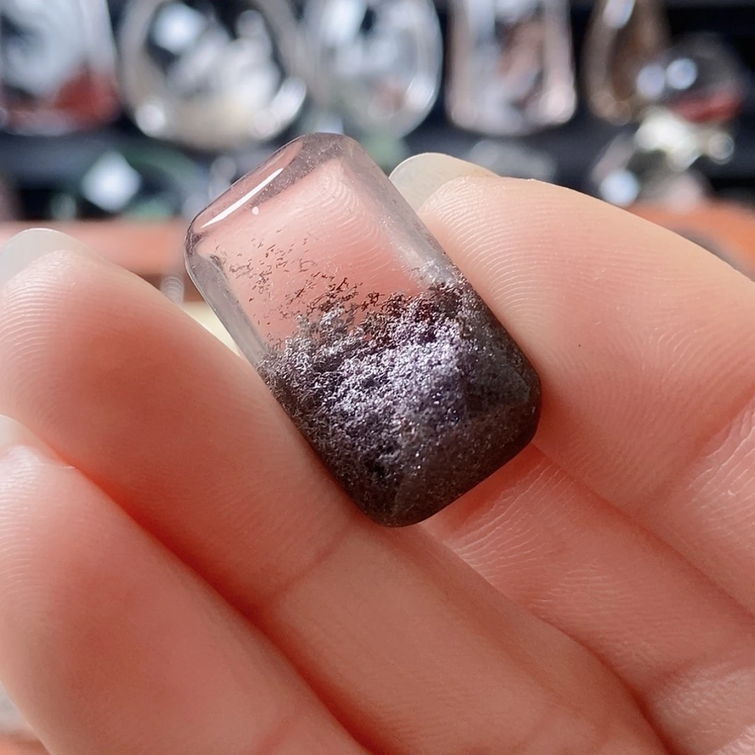 颈饰未镶嵌水晶紫幽灵