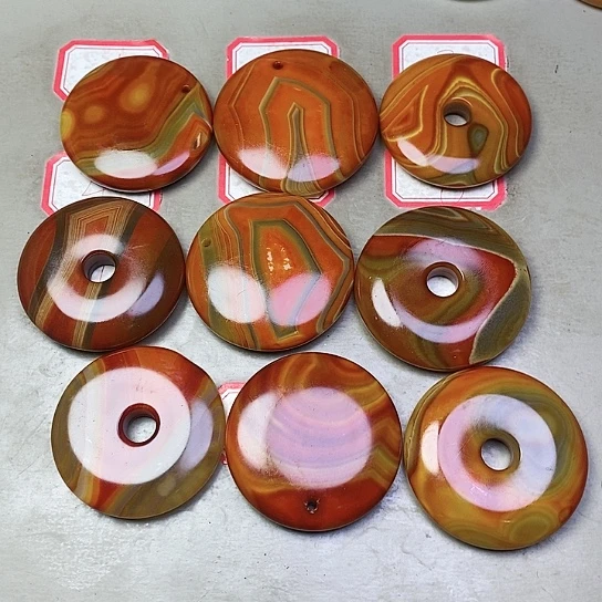 玛瑙/玉髓吊坠(不含链)未镶嵌啊*