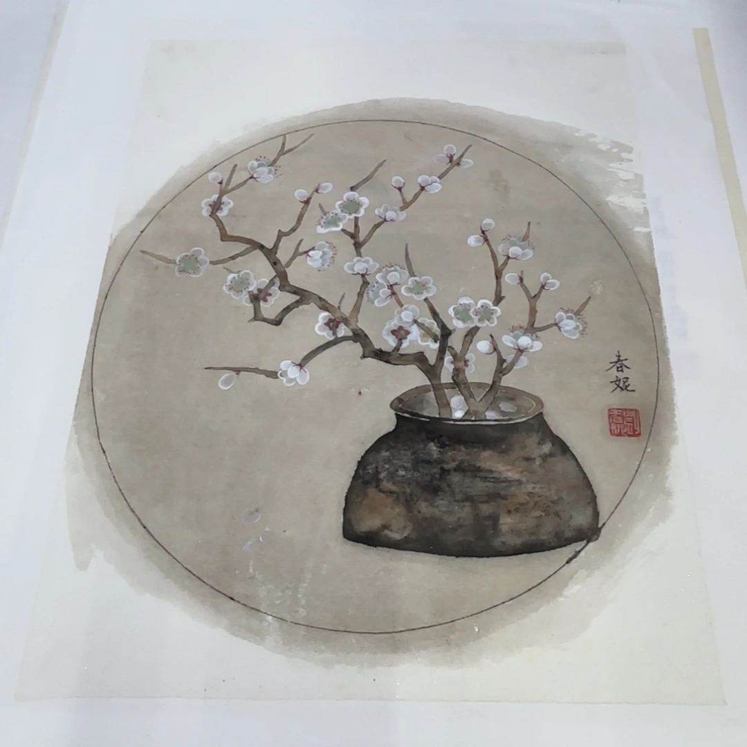 国画国画老师作品刘