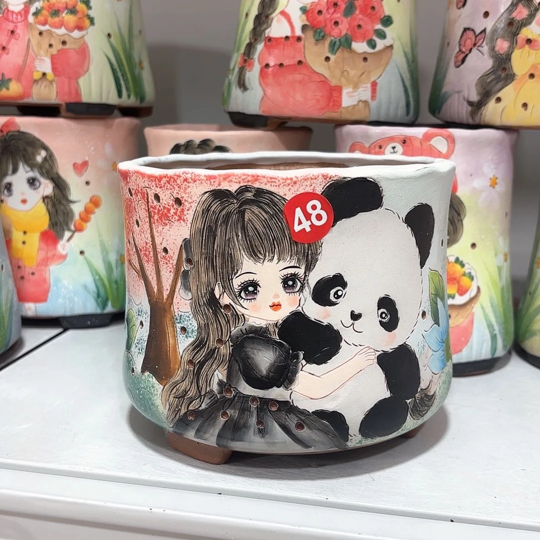 紫砂花盆手工花盆默认微瑕13/12微瑕