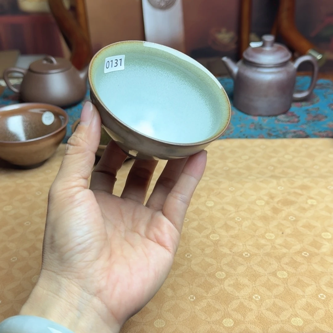 茶盏 0131柴烧·原矿釉·铁胎·手工杯