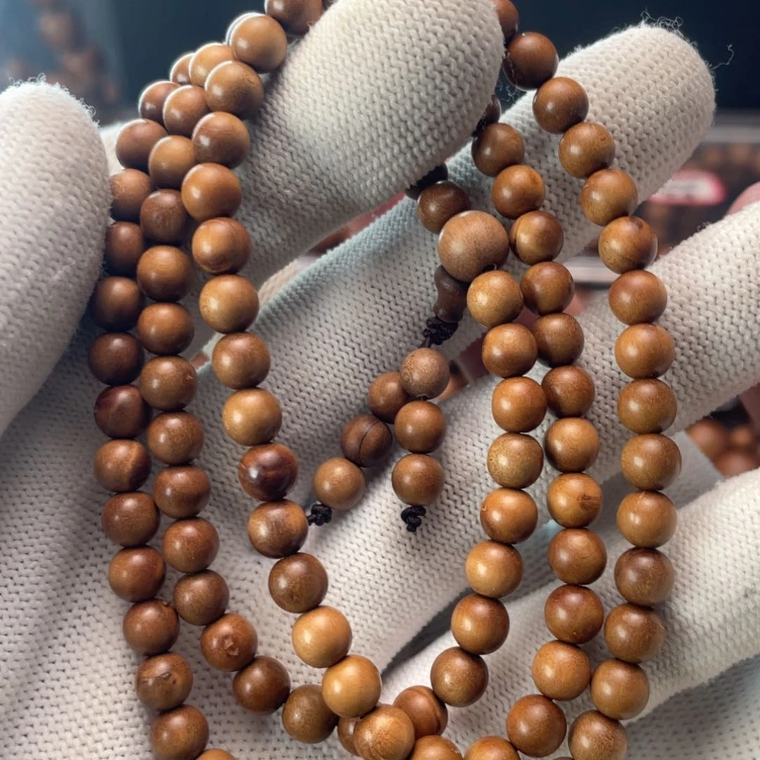 檀香木手串/手链留疤瑕疵0.6*108