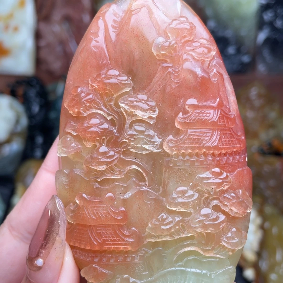 蛇纹石玉未镶嵌手链