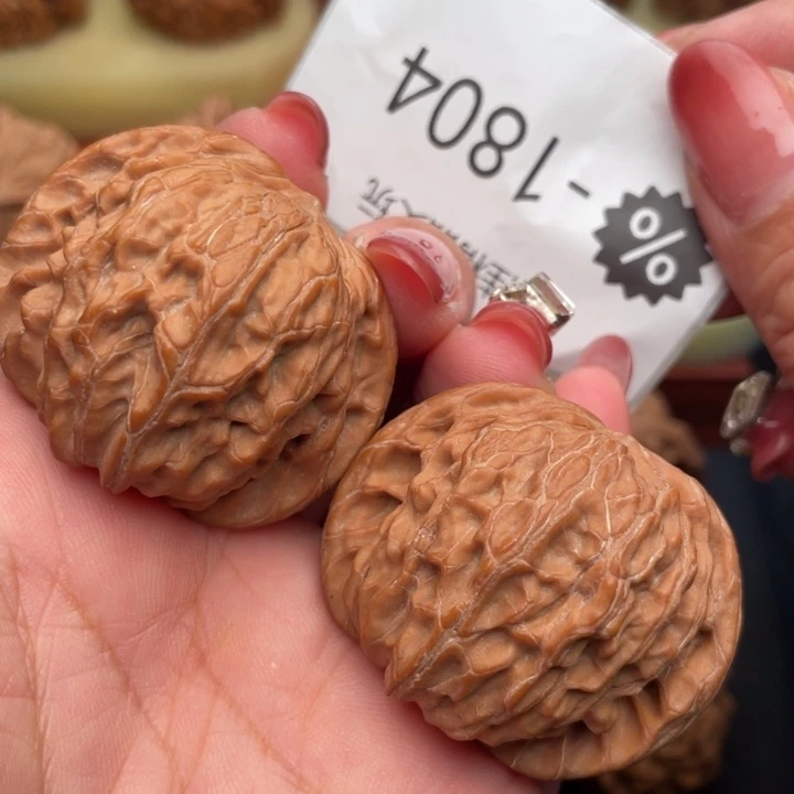 吊坠文玩核桃42毕业蝴蝶磨