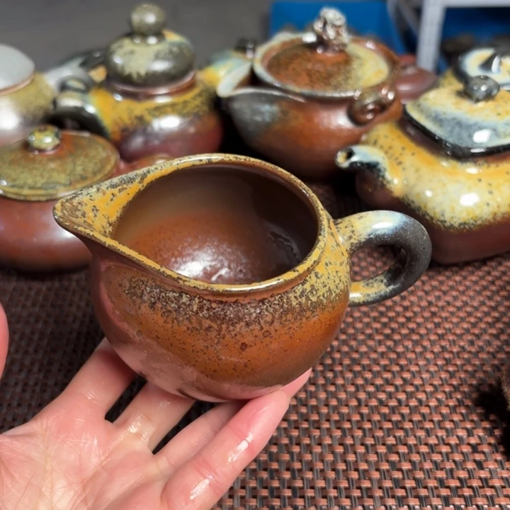 紫砂茶杯梁*玻化功杯