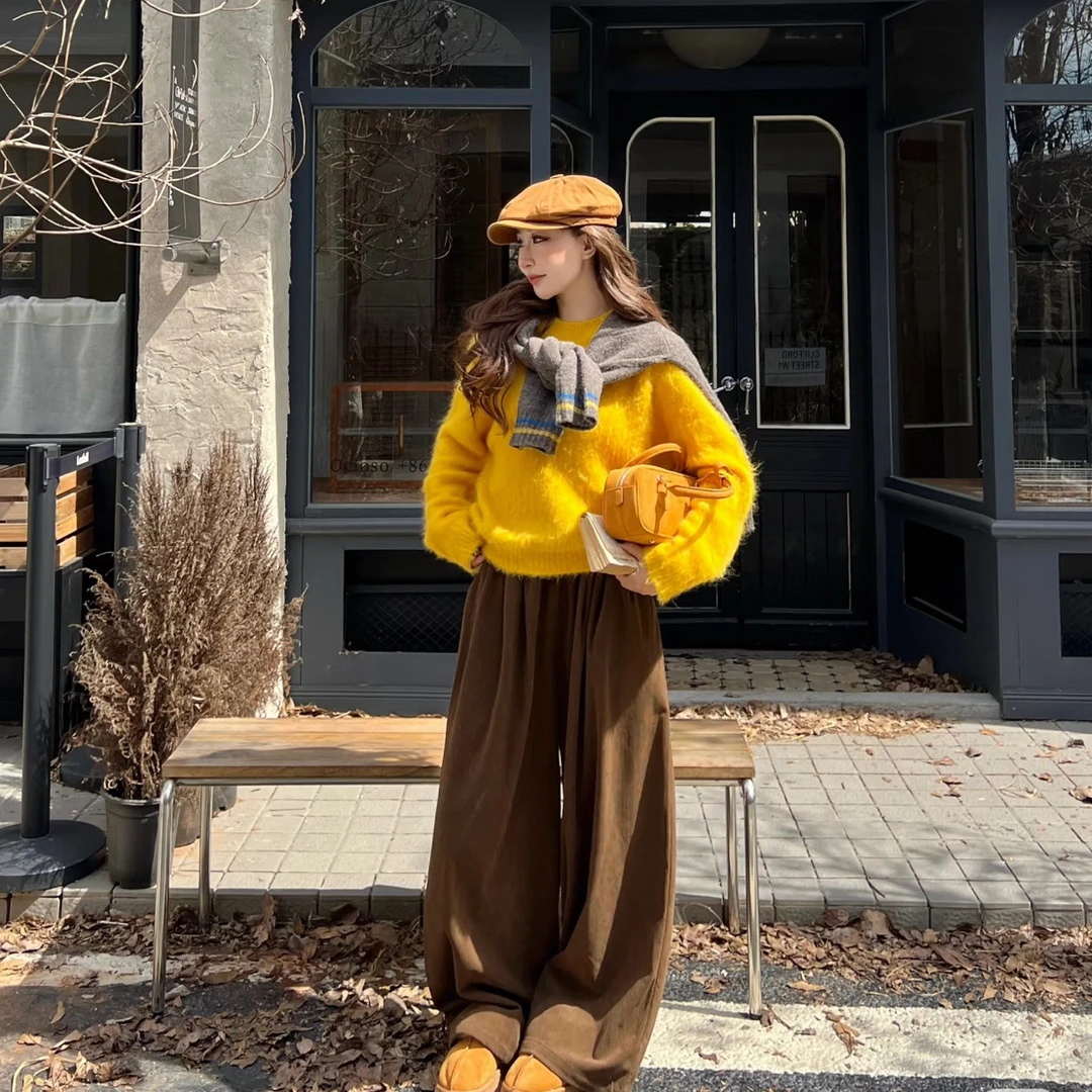 （对应编码下单）秋冬韩系宽松显瘦百搭上衣