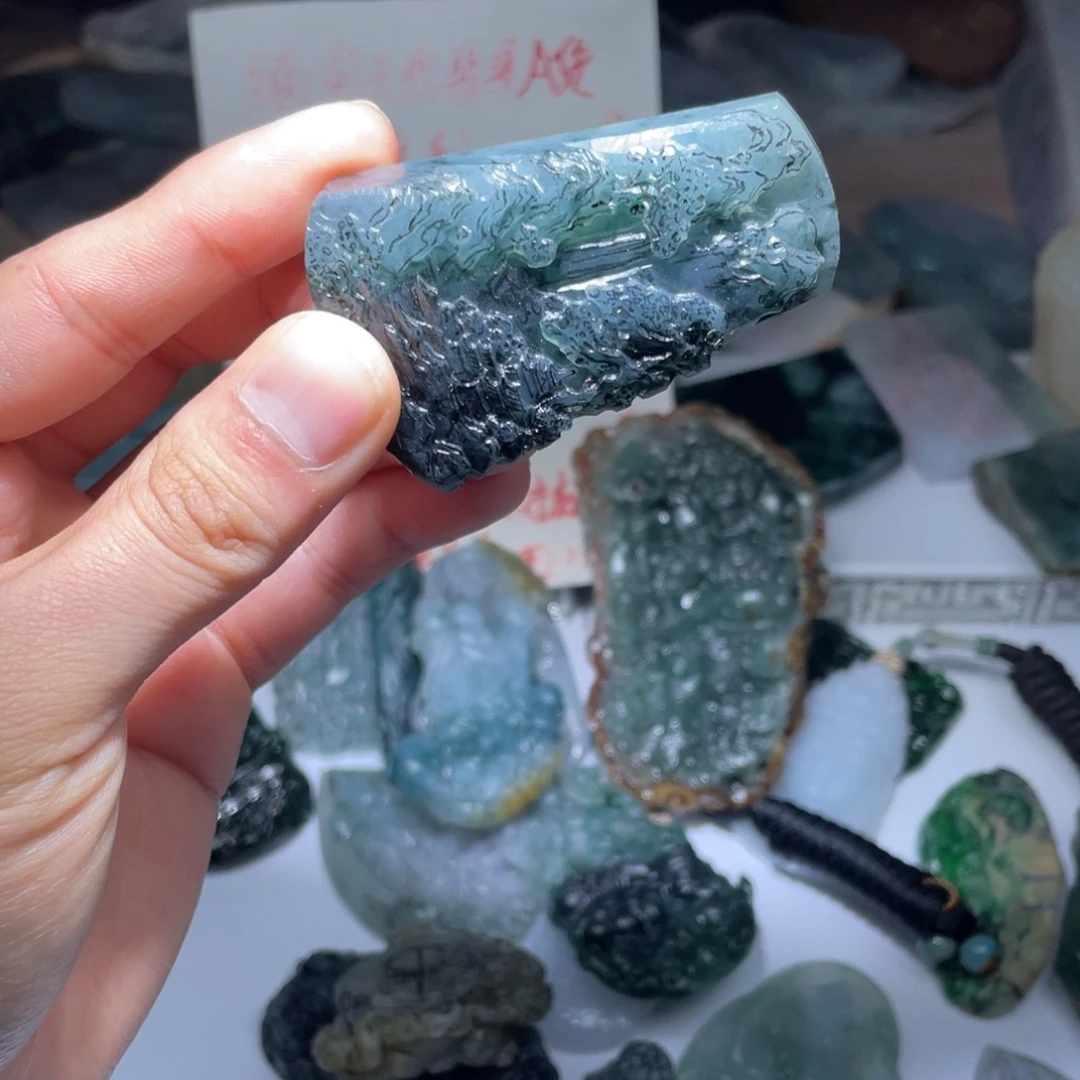 定制翡翠未镶嵌123456