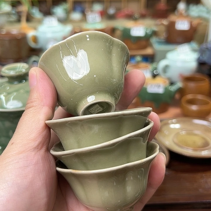 龙泉敬悦青瓷品茗杯