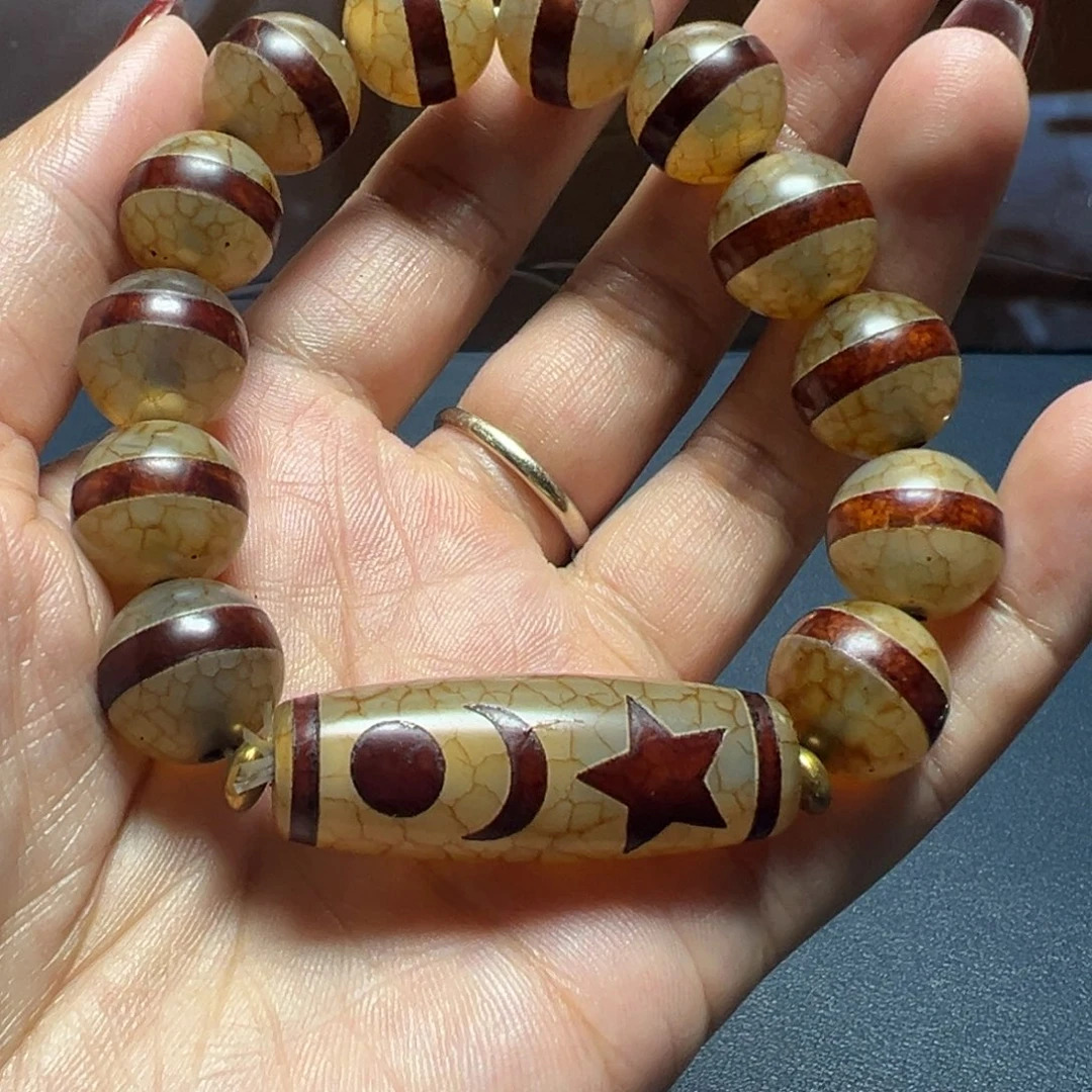 玛瑙/玉髓合金套链