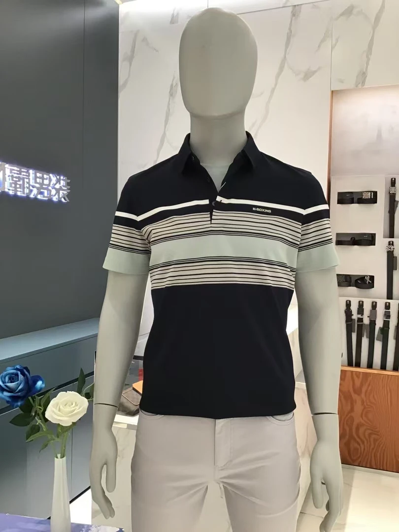 水洗夏季短袖商务休闲Polo衫