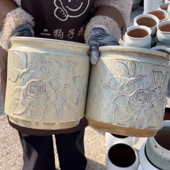 红陶口19高21瑕疵