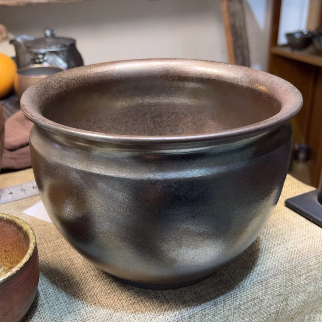 雪**狐建水紫陶三木柴烧