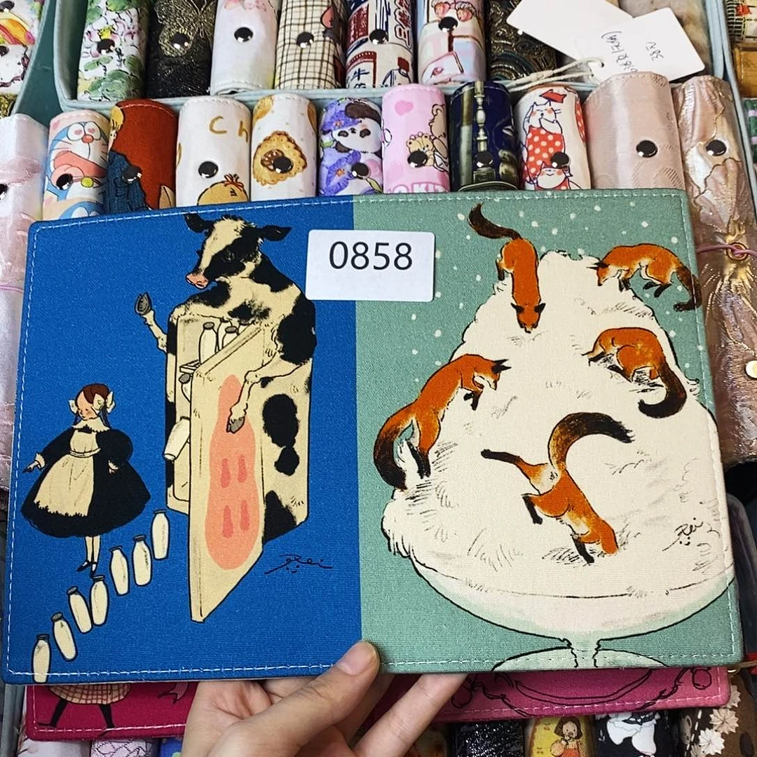 织绣A6活页不加纸0858