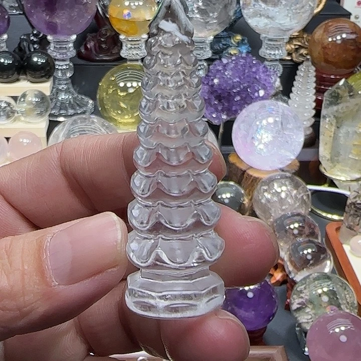 未镶嵌水晶珠宝半成品