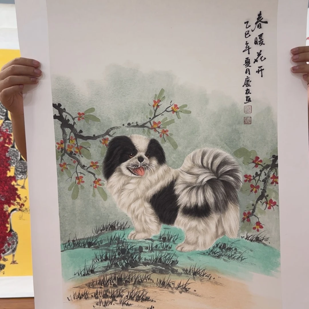 滨***海国画lqy老师国画精品