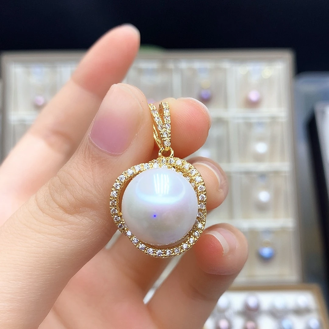 淡水珍珠合金颈饰