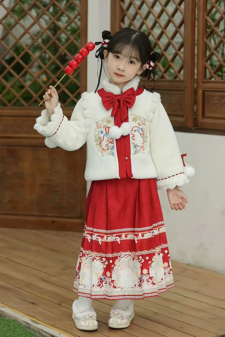 8159儿童连衣裙两件套NK