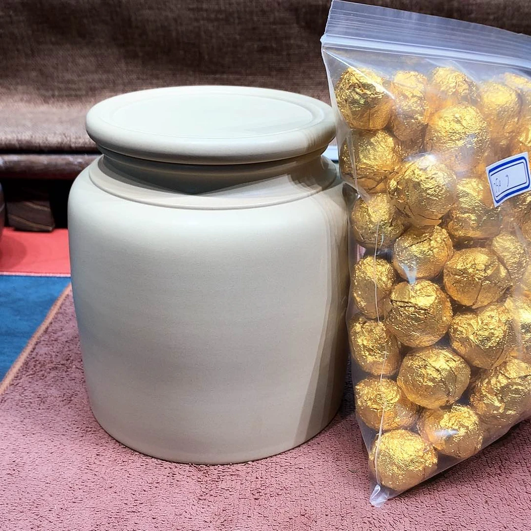 泥塑小*水素茶叶罐密封型极好