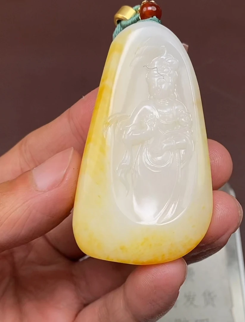 p1.17和田玉挂件多样性拍一发一未镶嵌58