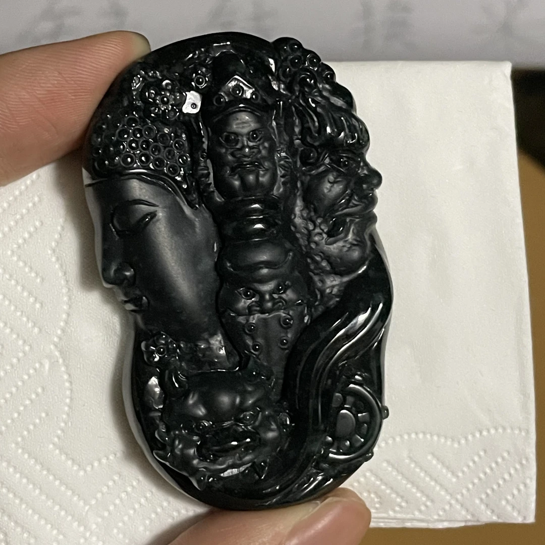 天然翡翠a货 降魔杵n4
