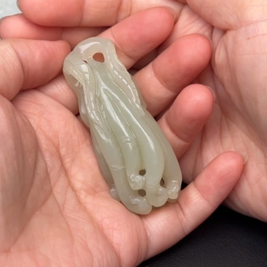 未镶嵌和田玉挂件小**哥