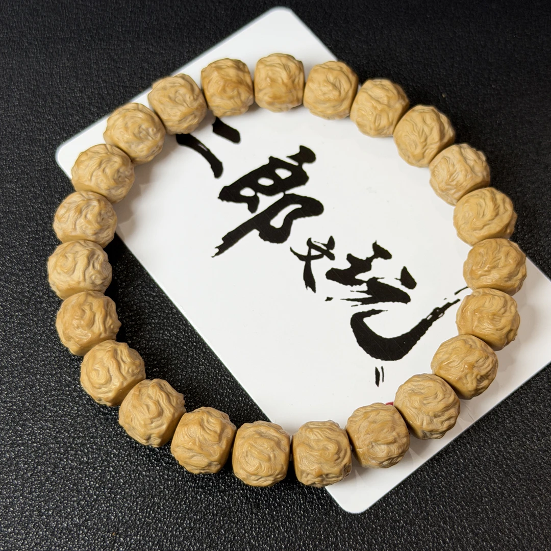 龙蛇之变•原生态猴头文玩手串原色无泡药终身售后包毕业全品A+