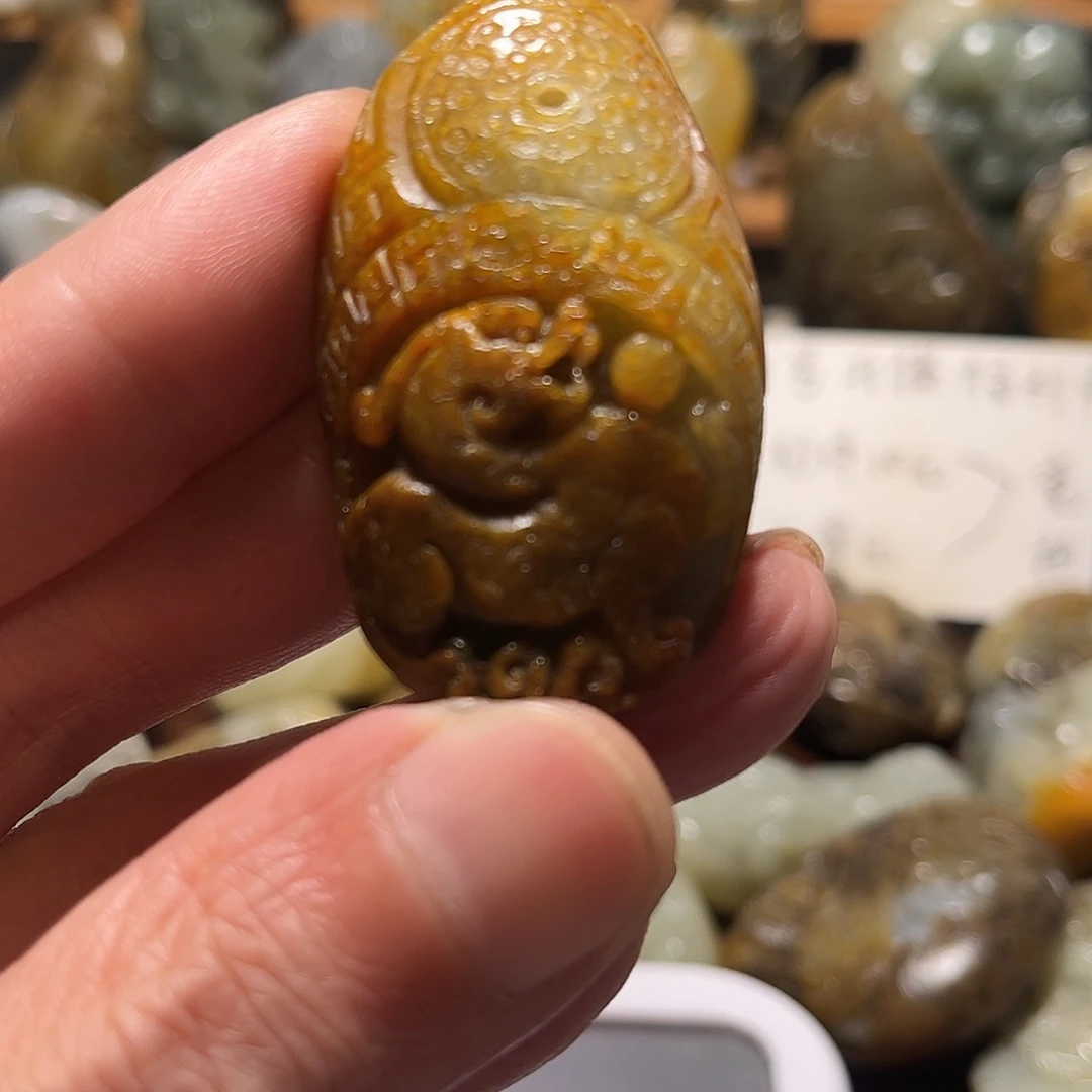 和田玉（子料）未镶嵌车挂