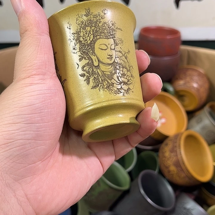 茶杯紫砂全手工紫砂主人杯
