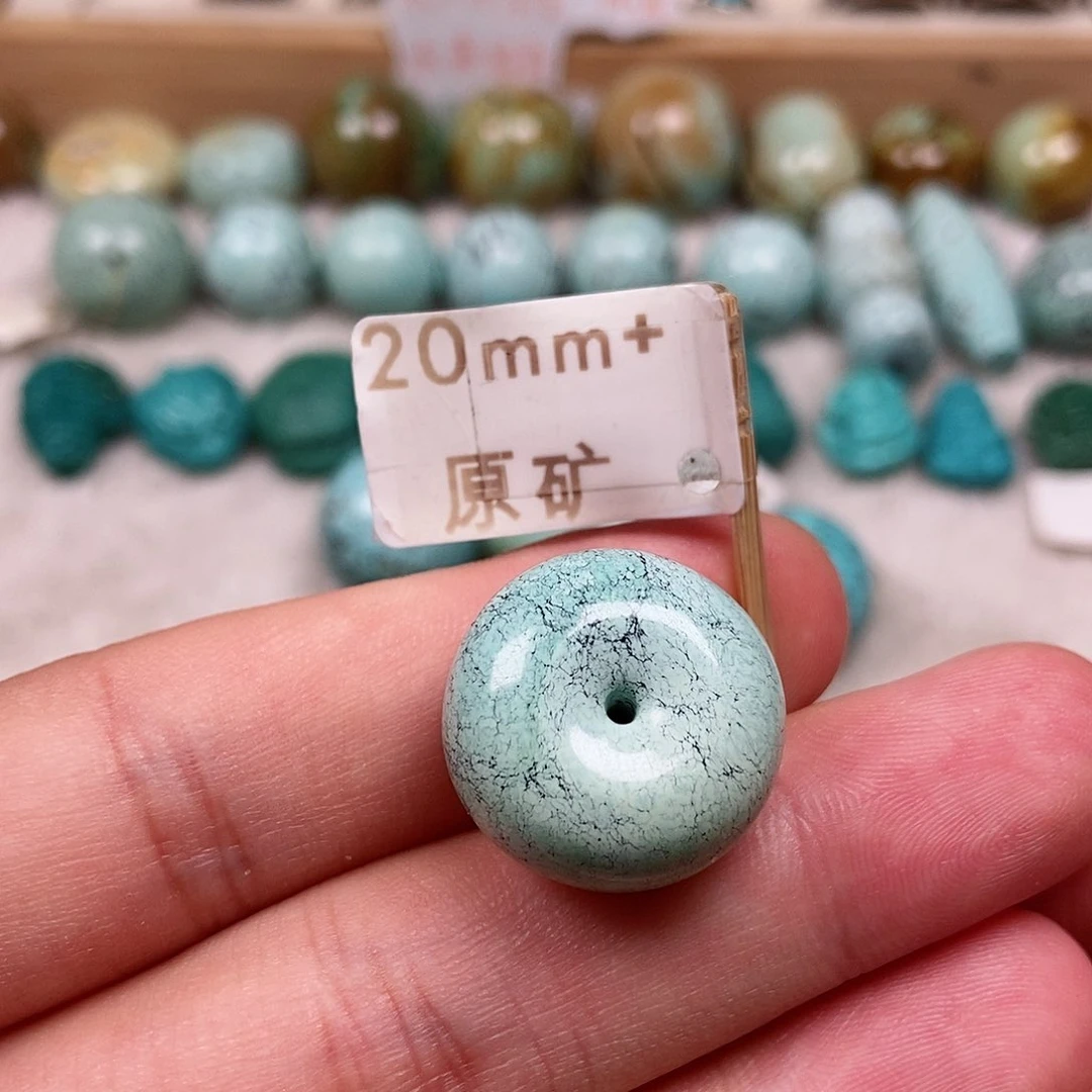 未镶嵌绿松石珠宝半成品
