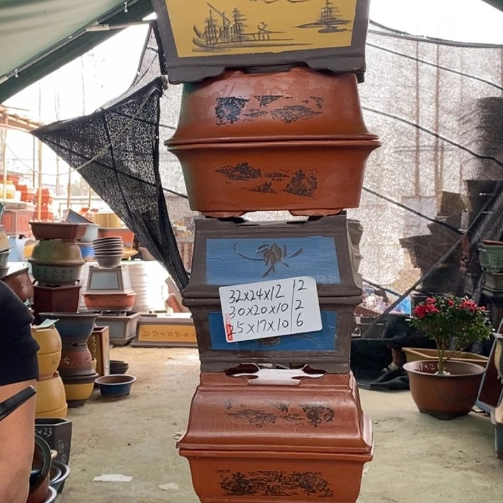 紫砂花盆紫砂紫砂