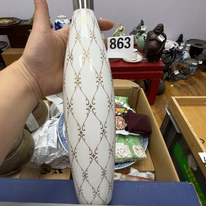 瓷片呀工艺品摆件瓷器摆件正能量