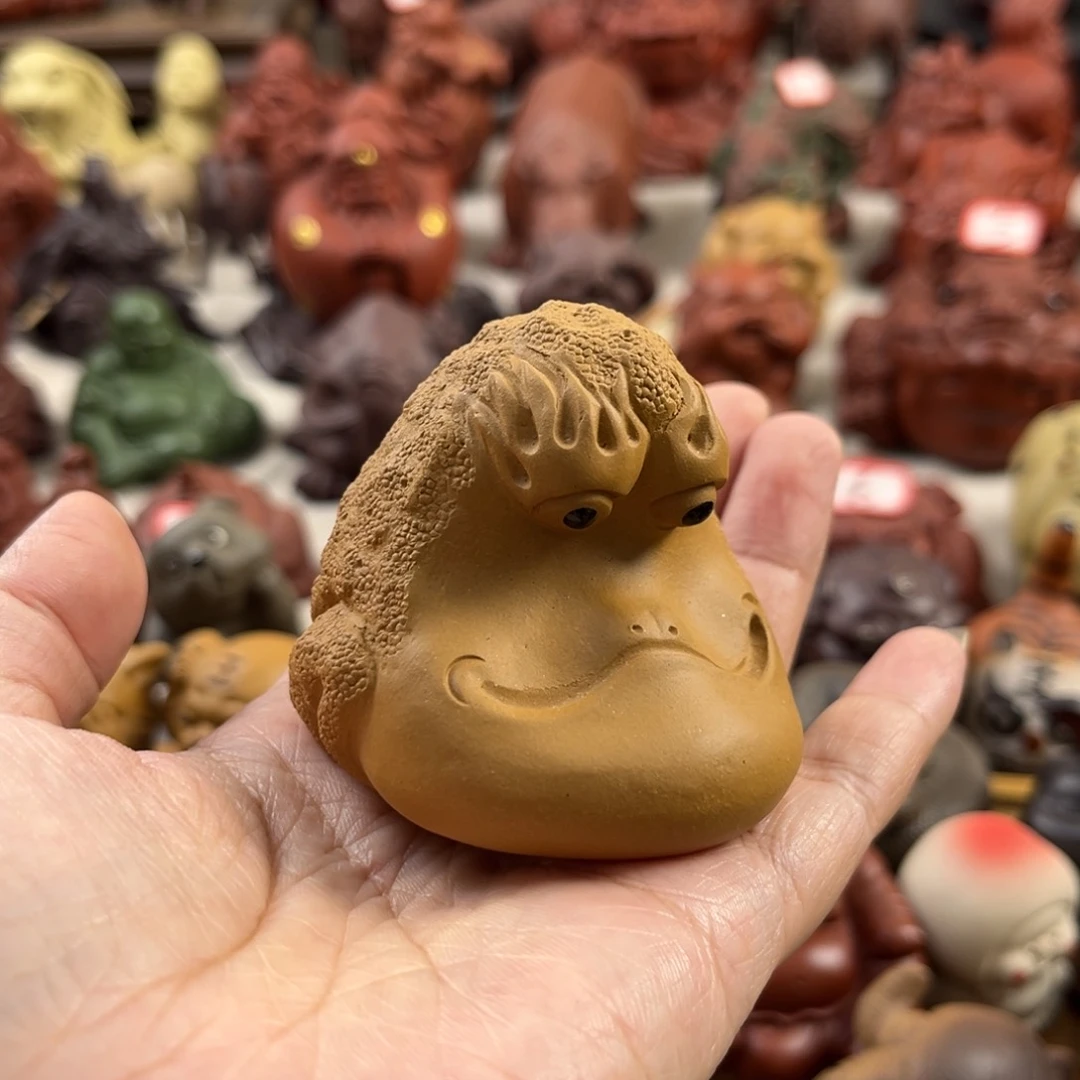 紫砂茶宠紫砂金蟾