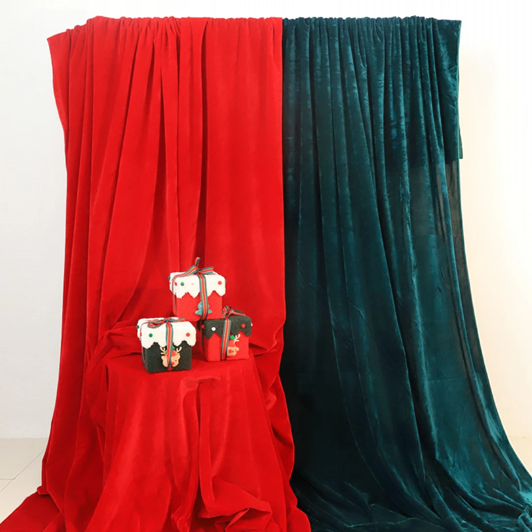 圣诞节主题拍照背景布短视频影楼拍摄场景布置摄影布景装饰道具