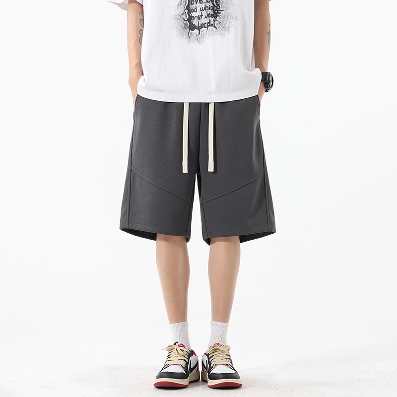 【KaKa专属】MAYBEYOND 25SS夏季百搭纯色舒适休闲运动五分短裤