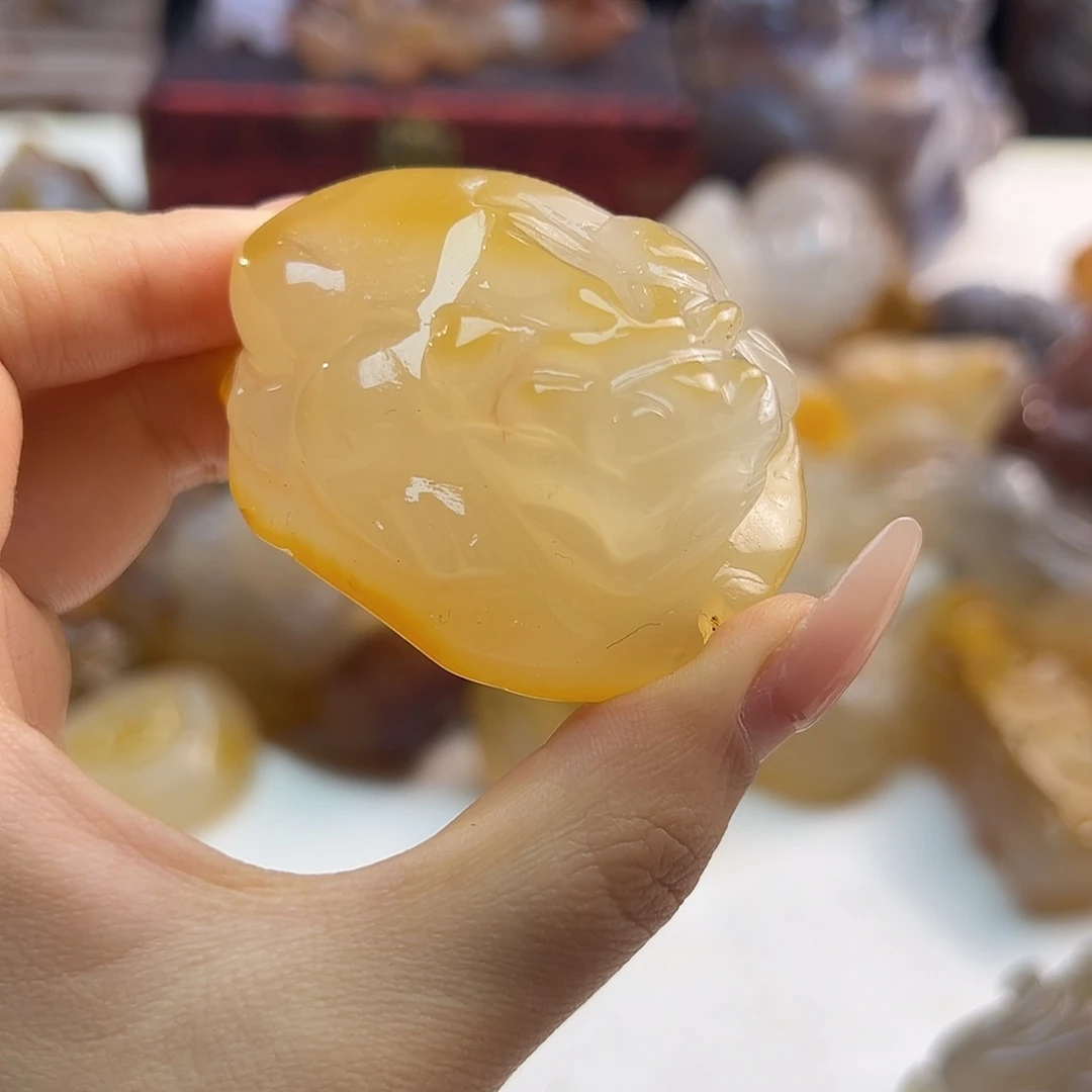 玛瑙/玉髓合金颈饰
