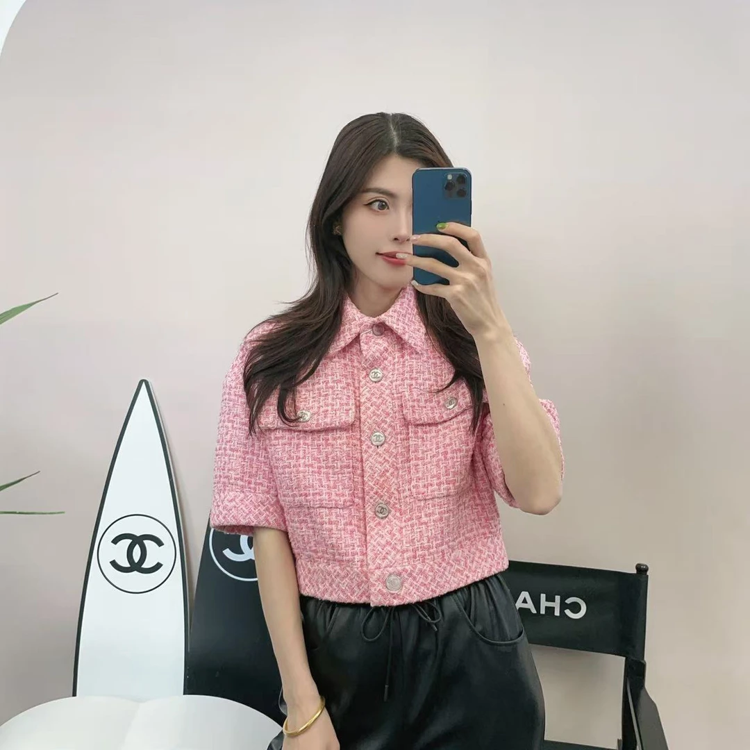 95新 Chanel/香奈儿 麦殿/外套粉色36码/250331ZWPBD03