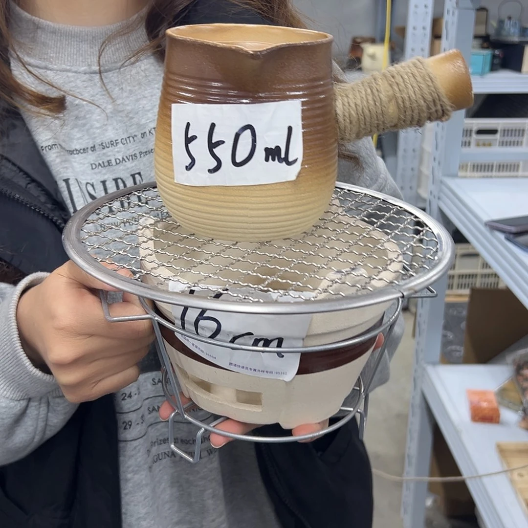 陶瓷陶瓷炉口16cm罐500m l