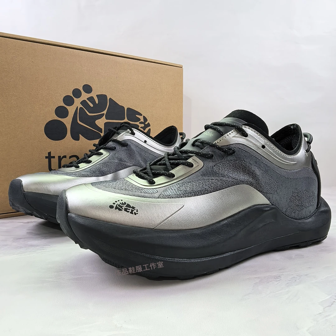 Traceable大脚丫跑山徒步越野跑鞋男减震抗冲击轻便支撑运动鞋女