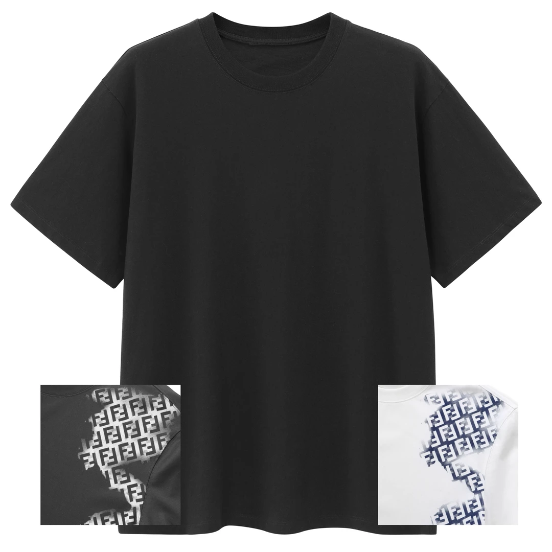 FENDPET（临时链接黑白时尚休闲短袖