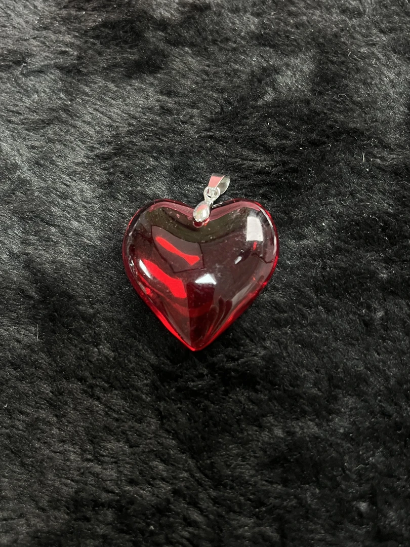 叶安高定-馆藏轻奢红宝石吊坠-DZ0098