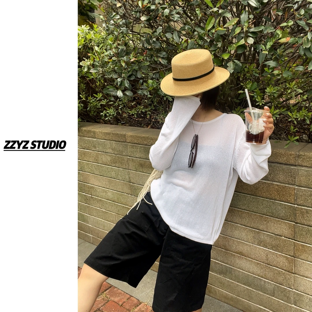 【ZZYZ】玫瑰系带草帽沙滩海边出游遮阳帽赫本风大头围显脸小太阳帽