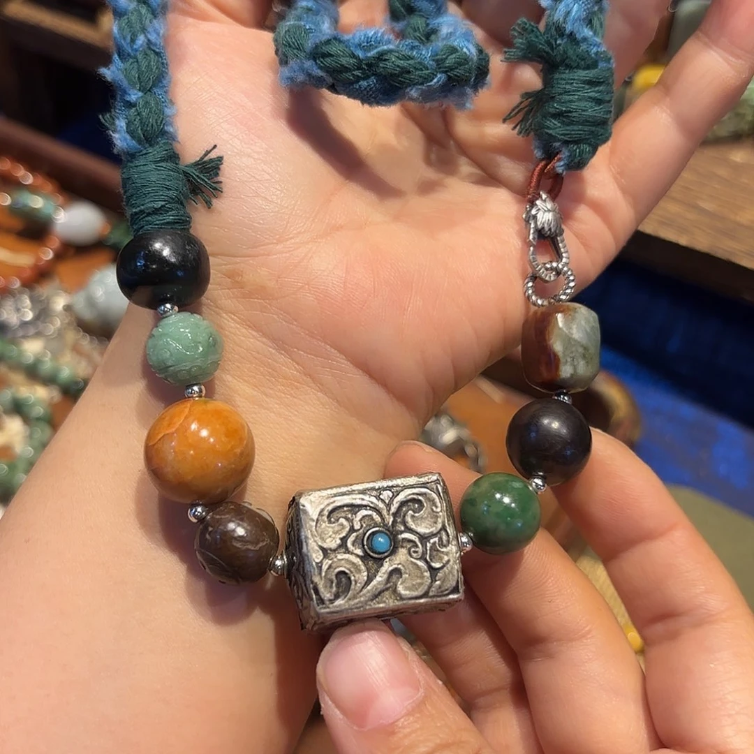 翡翠颈饰未镶嵌原创