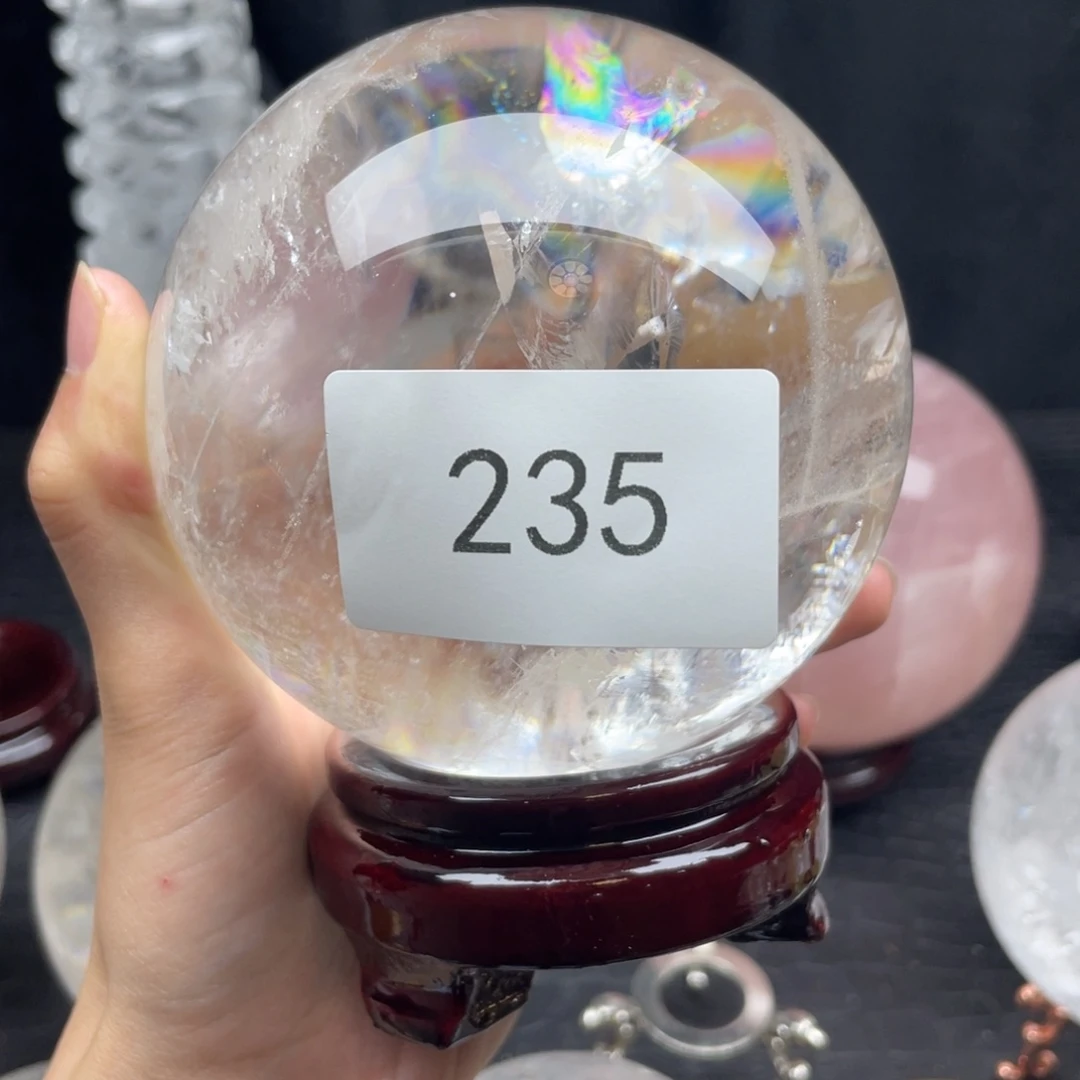 W***m水晶珠宝半成品未镶嵌235 10.5CM