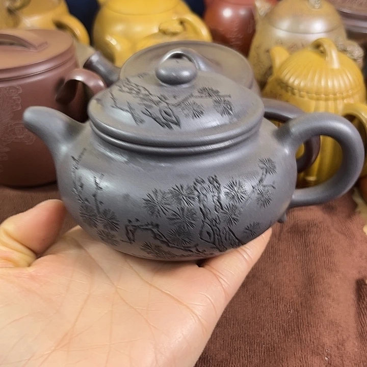 茶壶紫砂紫砂微瑕