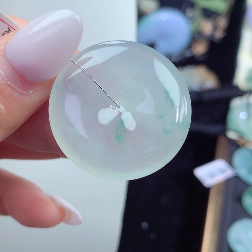 【闪购商品】颈饰未镶嵌翡翠尺寸31.5-5.7