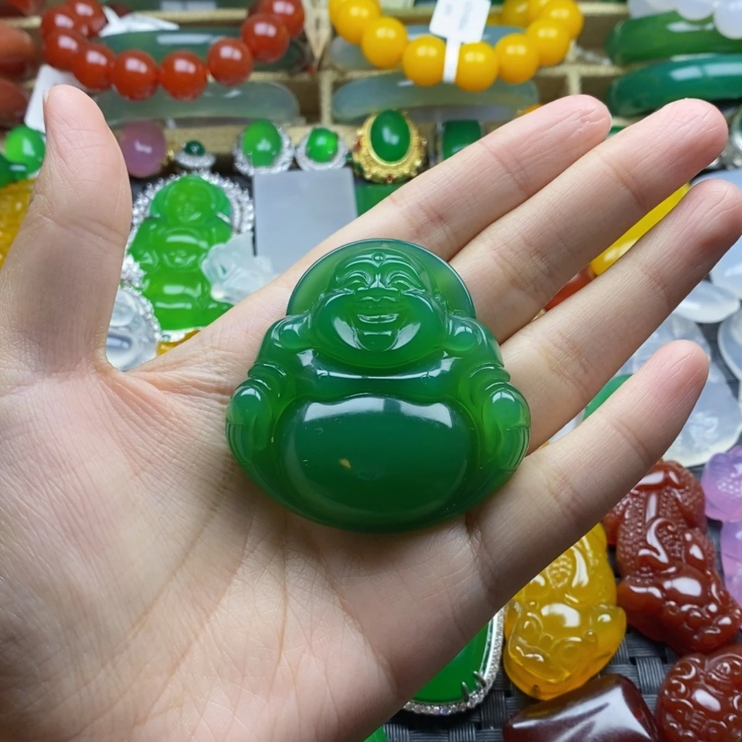 热***妮玛瑙/玉髓未镶嵌颈饰
