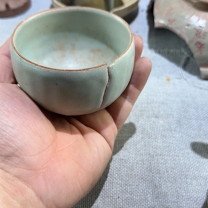 瓷片龙泉窑瓷片标本