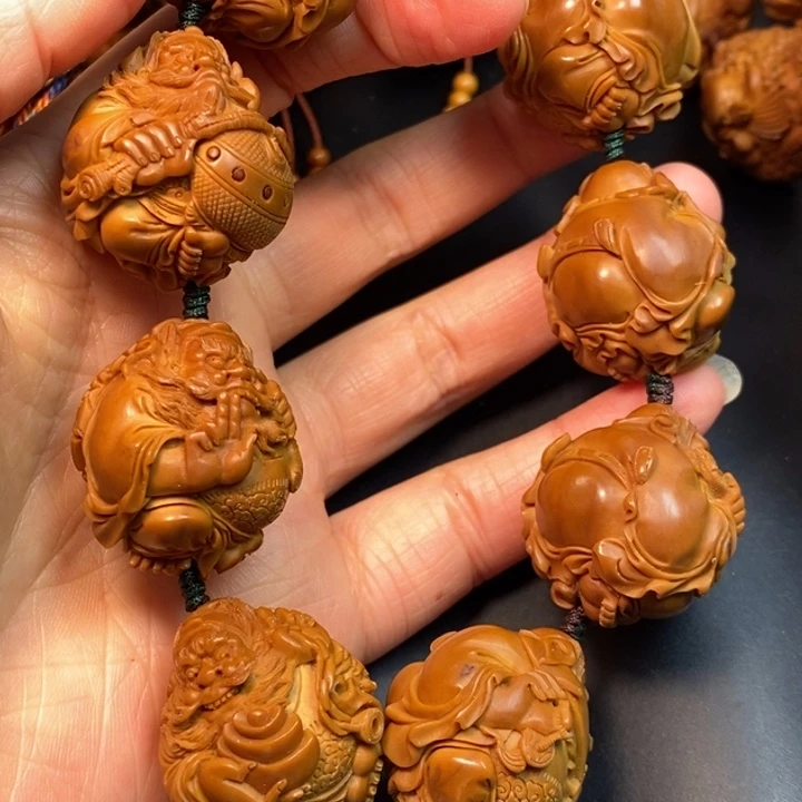 清***～手串/手链橄榄核钟馗手串