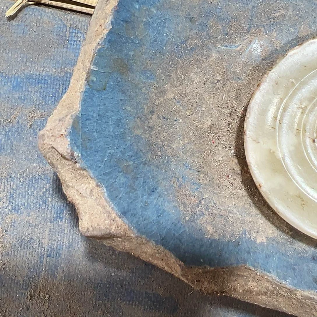 瓷片似**年五大名窑瓷器摆件瓷片